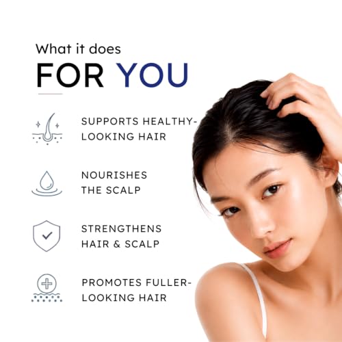 GHK-Cu Copper Peptides Hair Growth Serum - 4% Scalp Treatment for Thinning Hair - 30ml