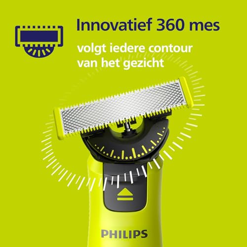 Philips OneBlade Replacement Blades QP430/60 - 3 Pack for Face & Body Trimming