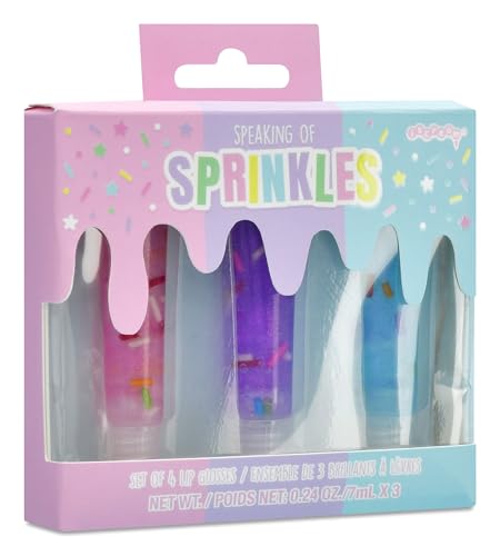 iscream Vanilla Scented Roller Ball Lip Gloss Set - 3 Pack