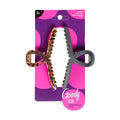 Goody SlideProof Ribbon Claw Clips - 2 Ct, Black & Tortoise Shell, Secure Grip Loop Hair Styling Accessories for Women & Men, for Thin & Fine Hair
