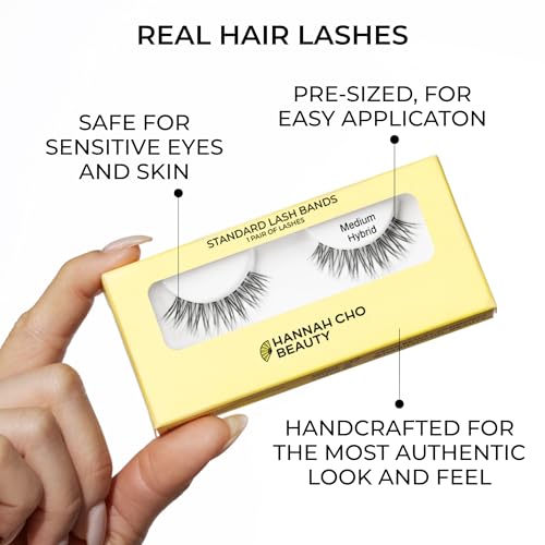 Lashes for Hooded Eyes | Weightless Hybrid Mink-Style 28mm