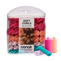 Conair Heatless Curlers Set of 48 Assorted Foam Rollers for Overnight Styling