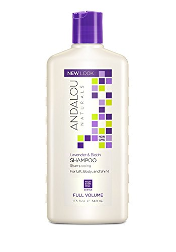 Andalou Naturals Full Volume Shampoo Lavender and Biotin - 11.5 fl oz