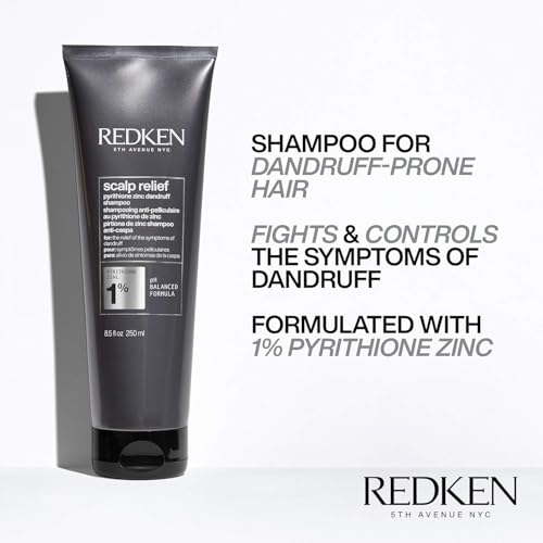 Redken Scalp Relief Dandruff Control Shampoo - Soothes Scalp & Controls Dandruff, Dermatologist Tested