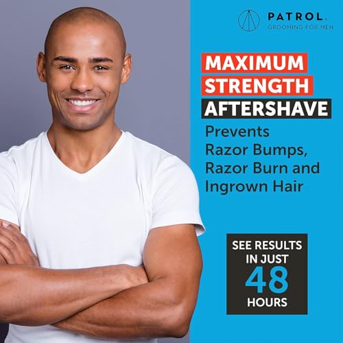 Bump Patrol Maximum Strength Aftershave Treatment Serum ? Razor Bump Stopper and Ingrown Hair Treatment for Men and Women, Fast Acting Formula - 4 oz (Pack of 1)