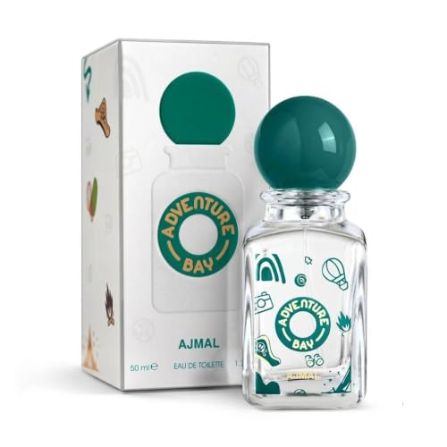 Ajmal Kids Adventure Perfume for Boys - 1.7 fl oz Fresh Citrus Scent