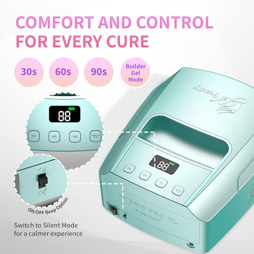 iGel Beauty Hybrid PRO 3.0 XL Wireless Nail Lamp 48W