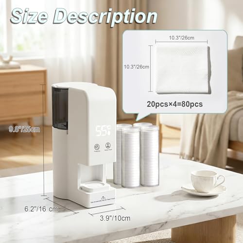 Hot Face Towel Warmer Machine – 55°C Instant Spa Towels