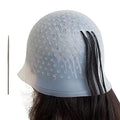 Reusable Silicone Hair Highlight Cap for DIY Hair Coloring, Thick & Comfortable