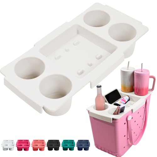 Bogg Bag Large Tote Topper Tray with Cup Holder & Organizer