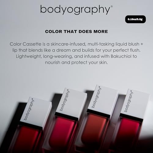 Bodyography Color Cassette Liquid Blush & Lip Tint - Melody
