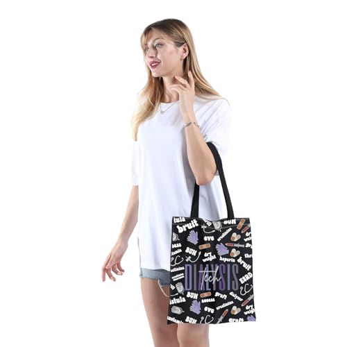 POFULL Dialysis Nurse Gifts Dialysis Technician Cosmetic Bag Dialysis Patient Care Tech Gift