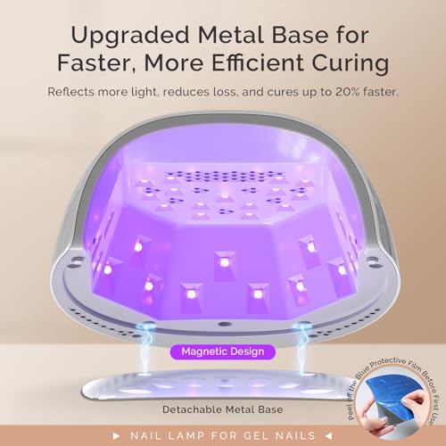 MelodySusie P-Plus30GT 48W Cordless UV LED Nail Lamp