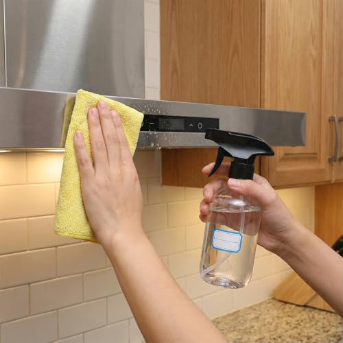 10-Pack 10oz Plastic Spray Bottles with Adjustable Nozzle for Hair, Plants, and Cleaning