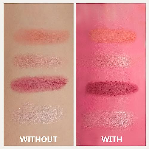 Rose Pink Eyeshadow Primer - 12ML Cream Base for All Skin Types