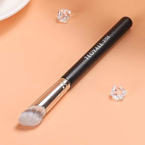 TEOYALL 270S Angled Concealer Brush | Soft Synthetic