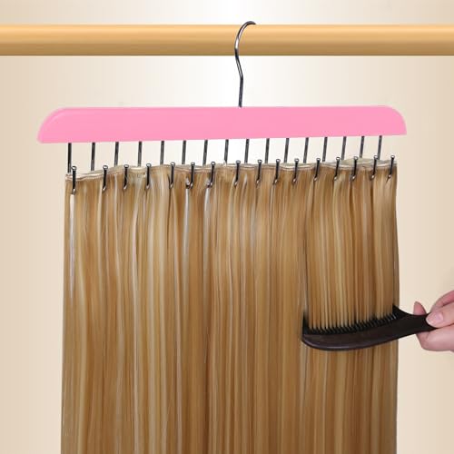 16-Tooth Hair Extension Holder Organizer Rack