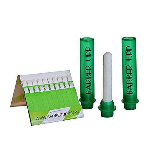 Green Stix + Styptic Pencil Set - 3 Pencils + 20 Aluminum Sulfate Sticks to Block & Stop Bleeding Fast From Razor Shaving Nicks & Minor Cuts - Anti-Bleed Shaving Accessory Men & Women