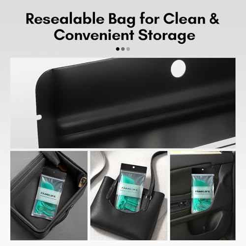 FAMILIFE Floss Picks 75 Count Mint Dental Floss Picks for Adults & Kids, Strong Thread Flossers & Tooth Picks Flossers for Daily Oral Care Travel Floss Bag