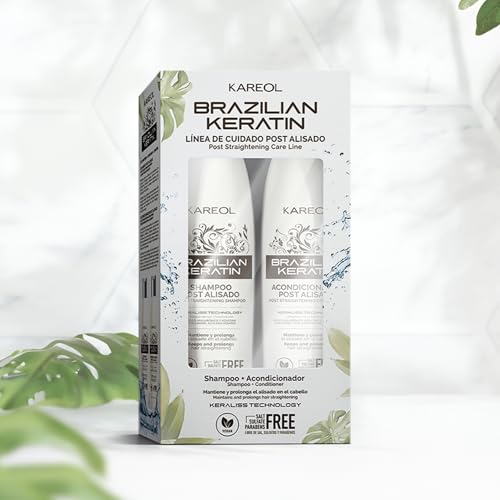 Brazilian Keratin Post-Straightening Shampoo & Conditioner Set
