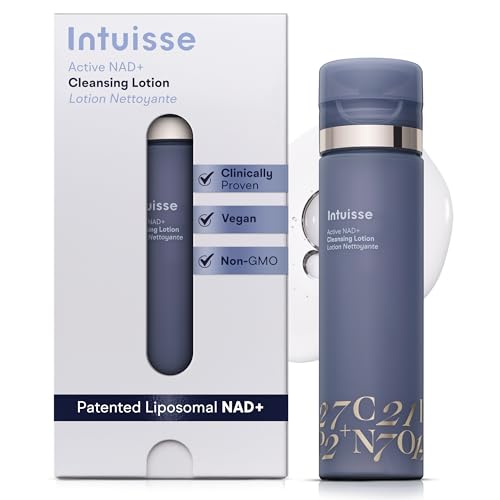 Active NAD+ Prebiotic Toner - Micellar Water & Makeup Remover? 5% Pharma-Grade NAD+ Cleanser with Centella Asiatica & A-Glucan Oligosaccharide ? Swiss Liposomal Technology ? 3.38 Fl Oz
