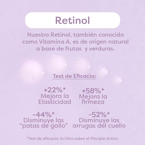 Babaria - Retinol Ampollas Antiedad Procollagen, Piel Renovada, Firme y El?stica, con Vitamin A Premium, Apto para Todo Tipo de Pieles, Incluso Sensibles - 5 Uds de 2 ml