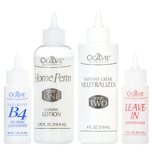 Ogilvie Home Perm Kit Normal Hair Extra Body Waves