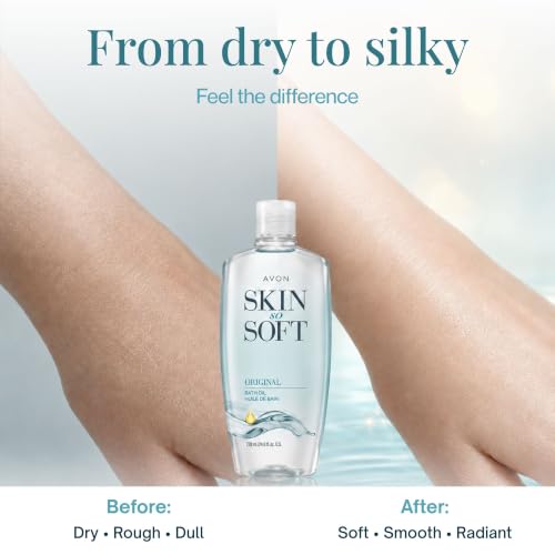 Moisturizing Body Oil with Jojoba - 24.6 oz Bath Oil for Dry Skin