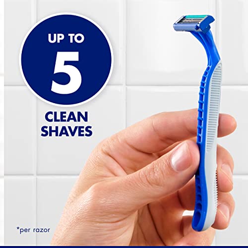 Gillette Sensor3 Simple Men's Disposable Razors, 8 Count