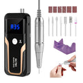 Portable Nail Drill 35000 RPM Rechargeable E-File Machine