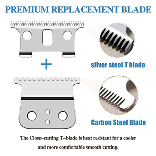 2-Pack T Outliner Blades for Andis Trimmer #04710 #04521