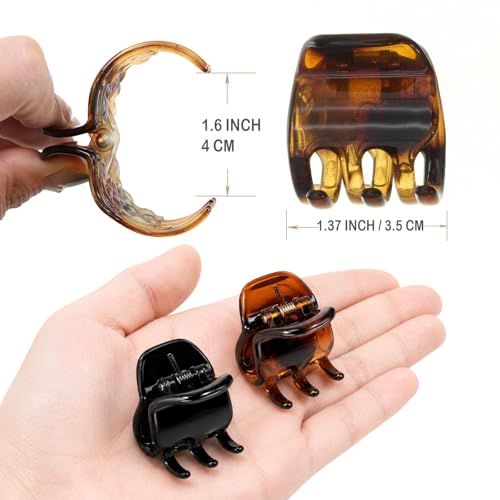 Medium Claw Clips for Women - 4 Pack Hair Jaw Clips