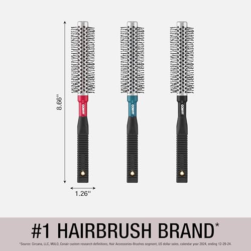 Conair Style & Volumize Metal Round Blow-Dry Brush