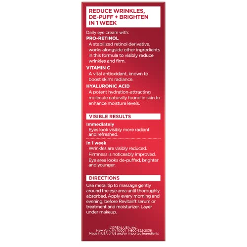 L'Oreal Paris Revitalift Triple Power Anti-Aging Eye Cream