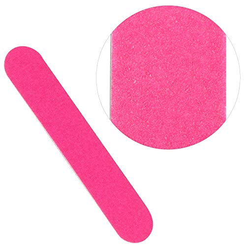 200 Pack Disposable Mini Nail Files 3.4 inch Double Sided Emery Boards 150 Grit for Nail Art & Grooming