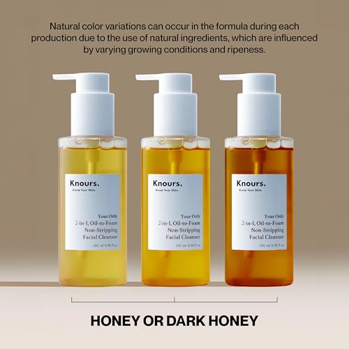 Knours Oil-to-Foam Makeup Remover | 2-in-1 Cleanser 145ml