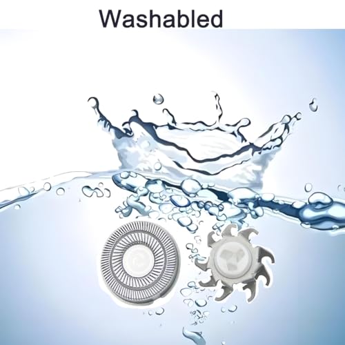 8pcs Shaver Replacement Blades Compatible with Skull Shaver Pitbull, Replacement Blades Heads Compatible with Pitbull Gold Gold/Silver/Platinum Pro Shaver