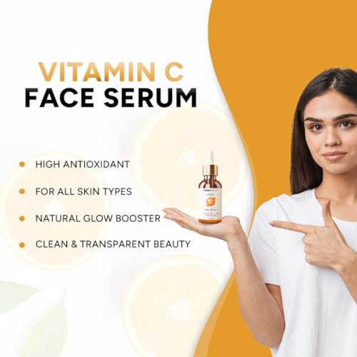 Vitamin C Face Serum | Brightening & Dark Spot Corrector | Anti-Aging Skin Care for Radiant Skin | Acne Spot Treatment & Hydrating Serum for Face