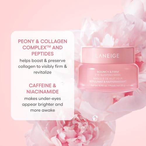 LANEIGE Bouncy & Firm Eye Sleeping Mask | Depuff & Hydrate