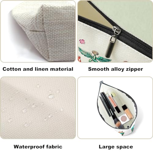 Nurse Cosmetic Bag Nurse Gifts Nurse Appreciation Coffee Lovers Makeup Bag Nurse Graduation Gift Nursing Student Essentials Accessories Nurse Practitioner Gifts for Women Nurses Week Birthday Gift