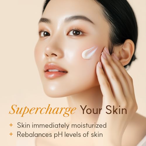 The Face Shop Rice Ceramide Cream, Hydrating Face Moisturizer, for Dry & Combination Skin, Lightweight, Fast-absorbing, 1.69 fl. oz.
