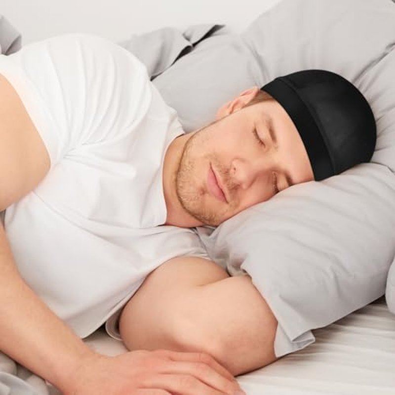 3-Pack Satin Wave Caps for Sleeping & Shower – Unisex Hair Bonnets