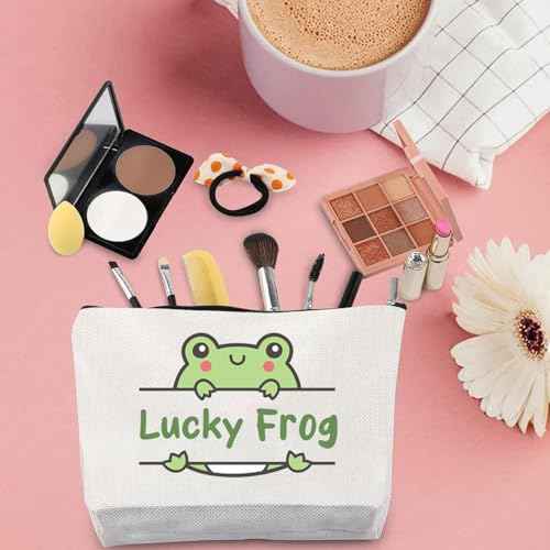 Frog Lovers Gift Set - Frog Cosmetic Bag, Bracelets, Socks, Earrings