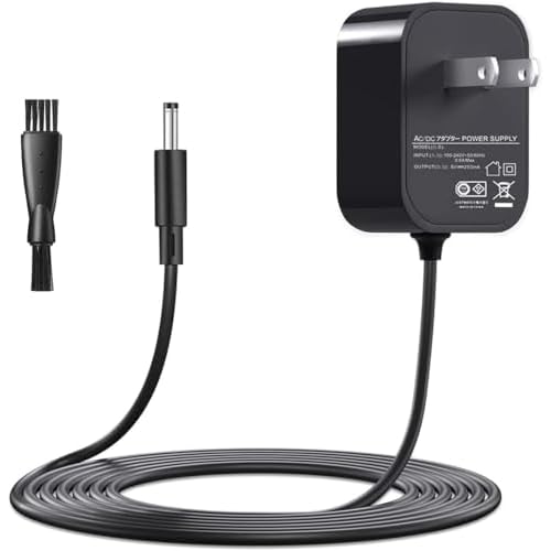 replacement HQ840 AC/DC adaptor compatible with Philips Norelco MG3750 MG3750/50 MG3750/10 MG3750/60 MG3760 MG3760/50 Series 3000 Trimmer Replacement Philips.