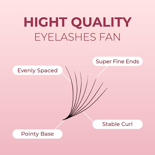 Promade Eyelash Fans 5D-20D Volume Lash Extensions 10-18mm