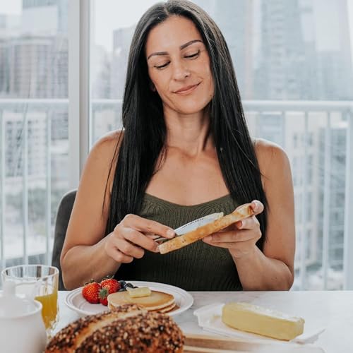 Ready Butter 3-in-1 Stainless Steel Butter Knife - Multi-Function Spreader & Curler