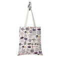 TSOTMO Theatre Lover Tote Bag Musicals Gift Musical Theatre Drama Gift for Women Sister