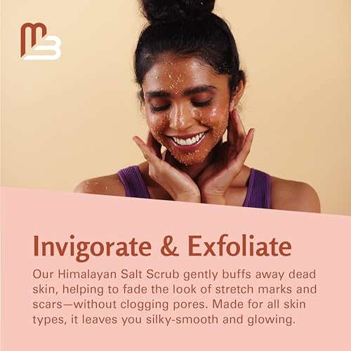 Himalayan Salt Scrub Exfoliator with Jojoba Oil - 16oz