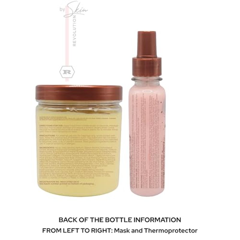 Vegan Organic Keratin Hair Treatment Kit - Straighten & Repair