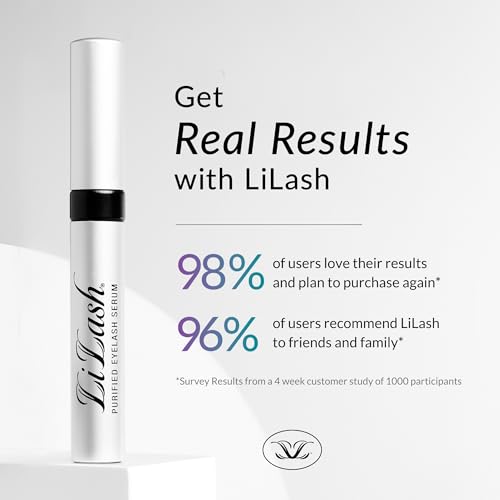 LiLash Eyelash Serum for Longer & Fuller Lashes